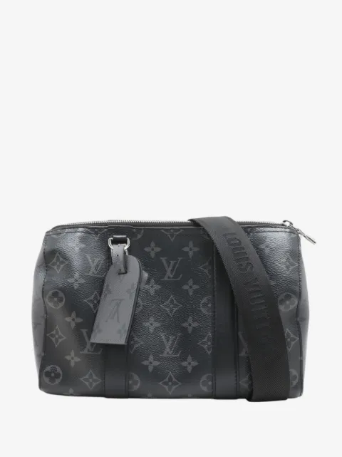 Louis Vuitton Pre-Owned 2021-2026 Monogram Eclipse City Keepall crossbody bag