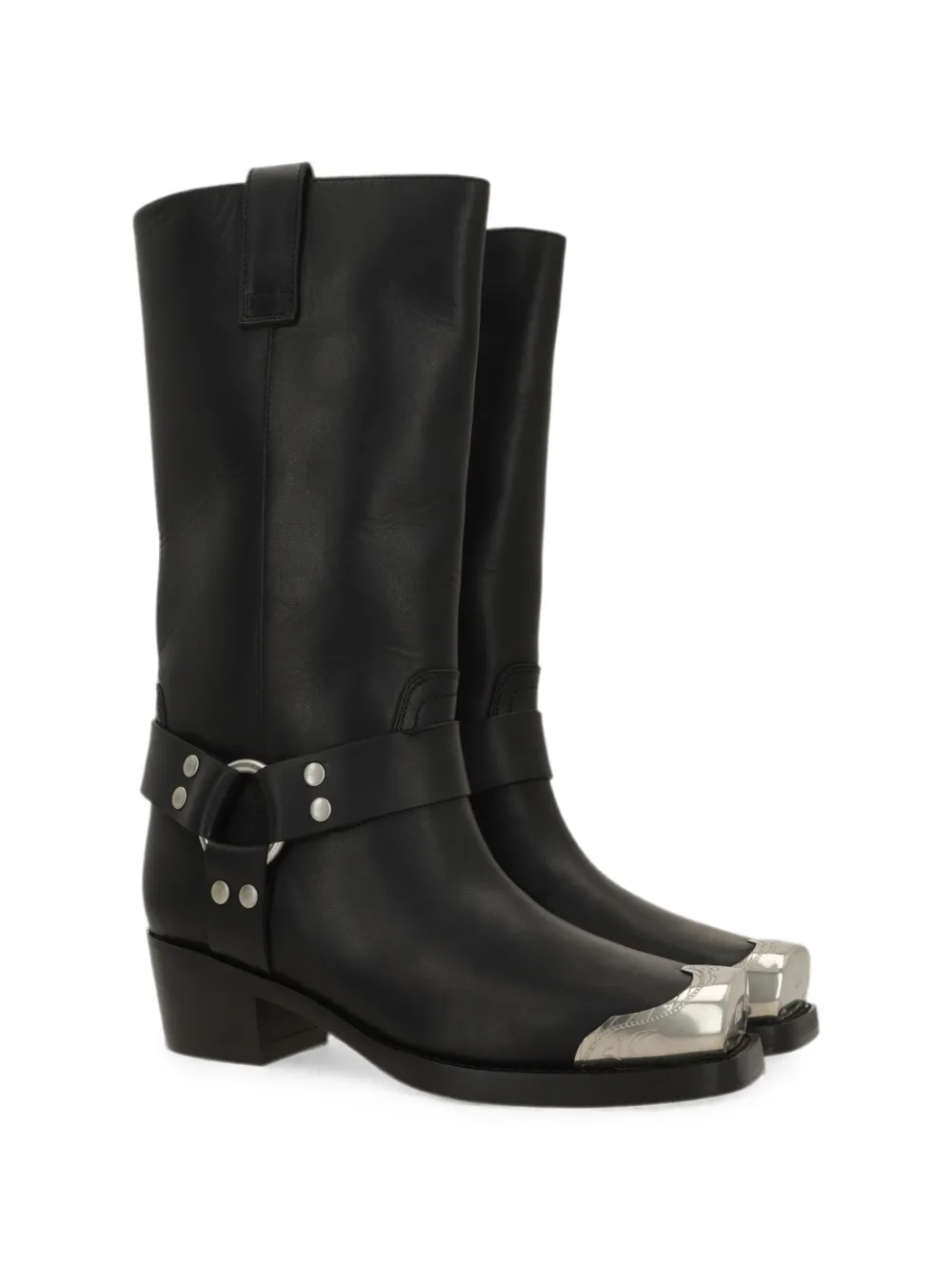 Paris Texas Roxy leather boots Zwart