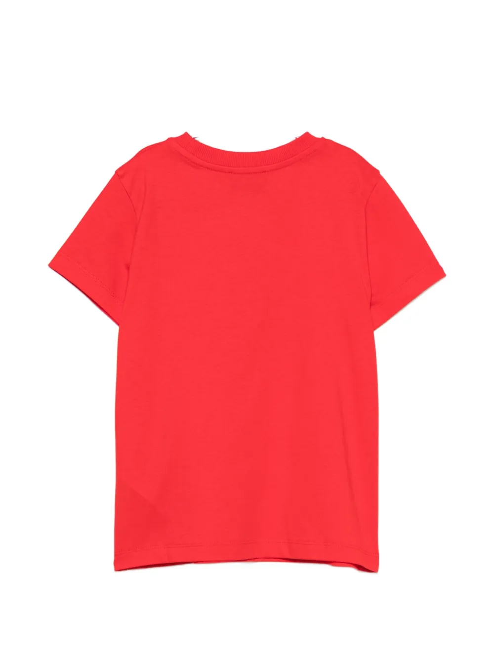 Moschino Kids teddy-print T-shirt Rood