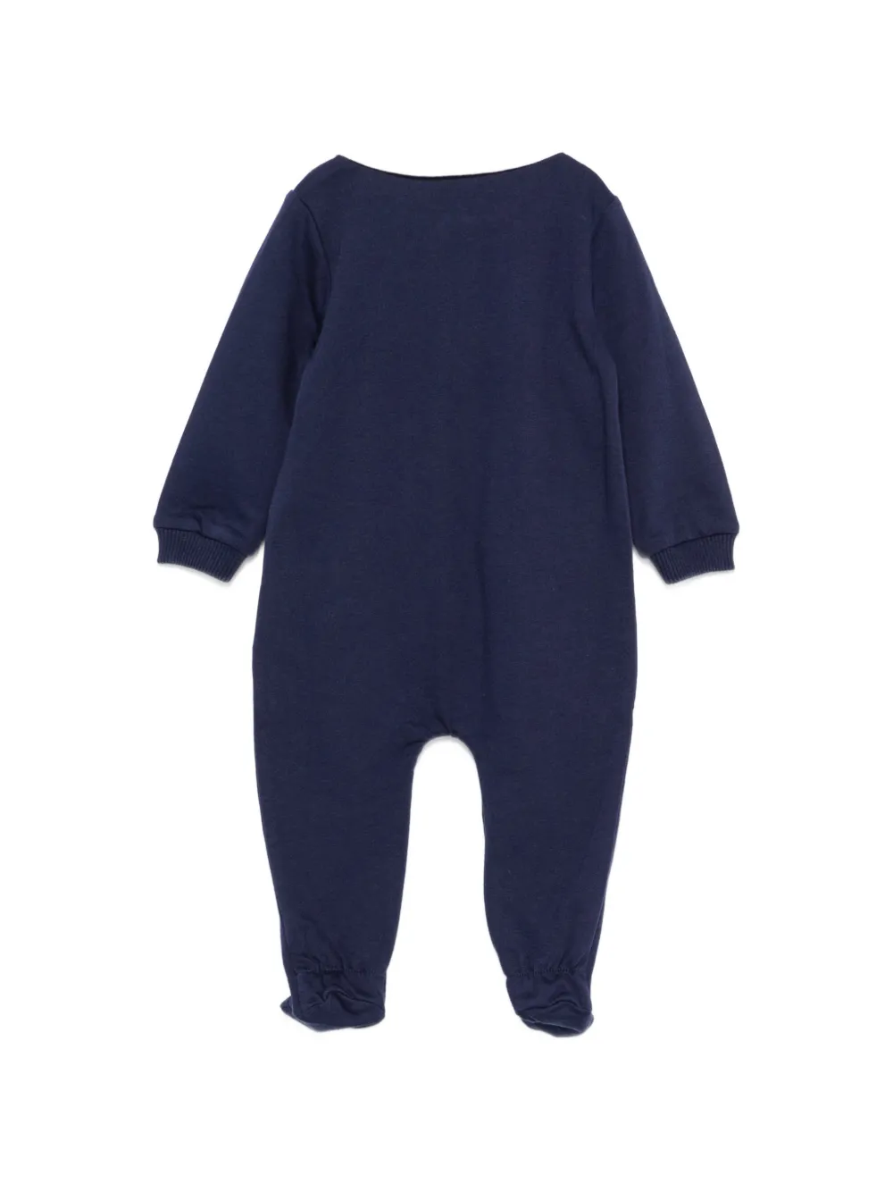 Moschino Kids Pyjama met geborduurde teddybeer Blauw