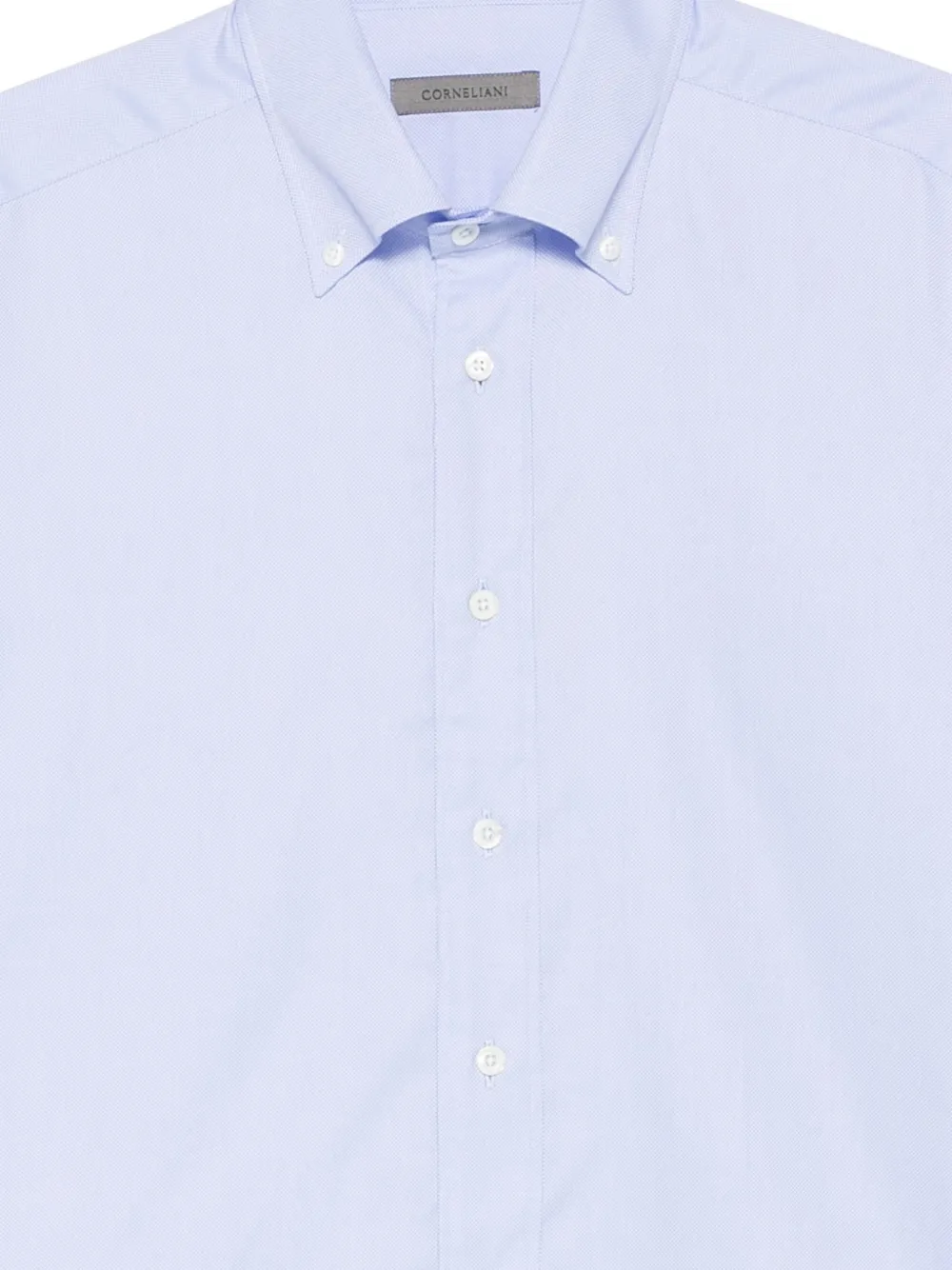 Corneliani Button-down overhemd Blauw