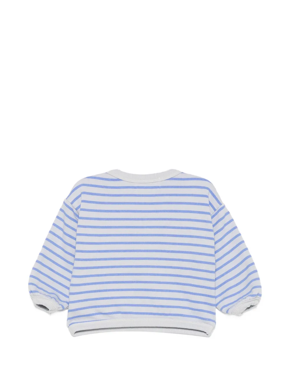 Bobo Choses Gestreepte sweater Grijs