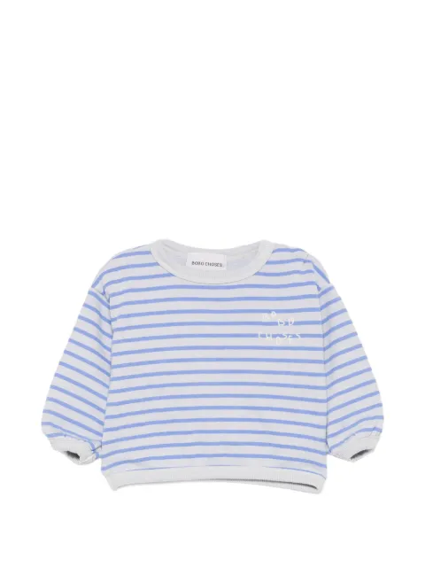 Bobo Choses striped sweatshirt