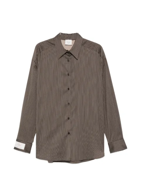 Alysi striped long-sleeve shirt