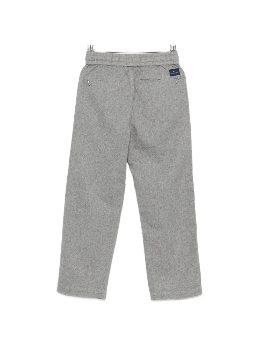 Paul & Shark Junior Broek met trekkoordtaille en gemêleerd effect Grijs