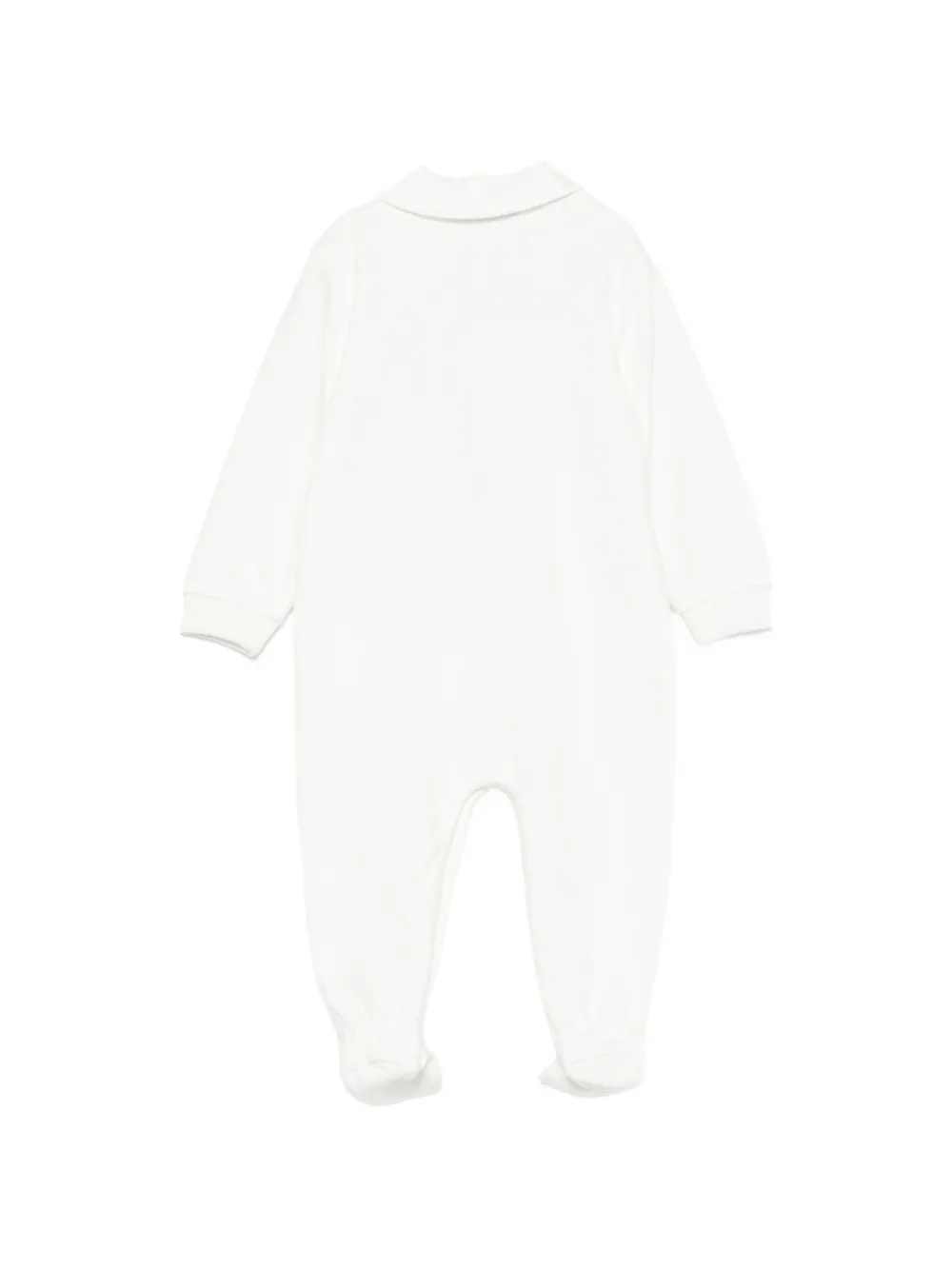 Moschino Kids teddy-embroidered pajama Wit