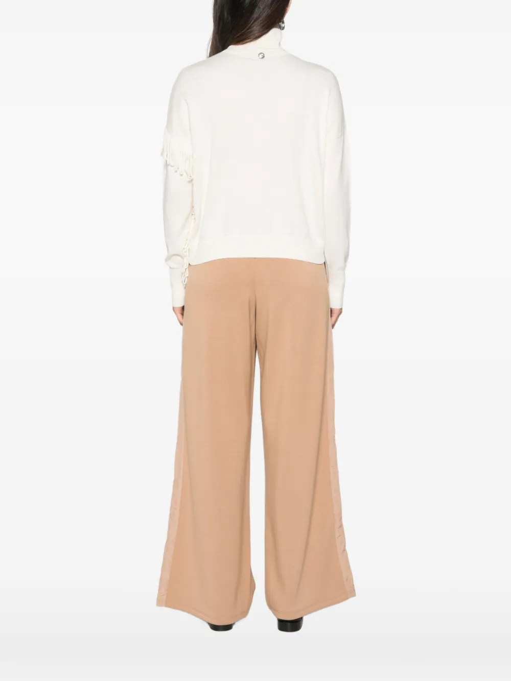 TWINSET Coltrui met franje Wit