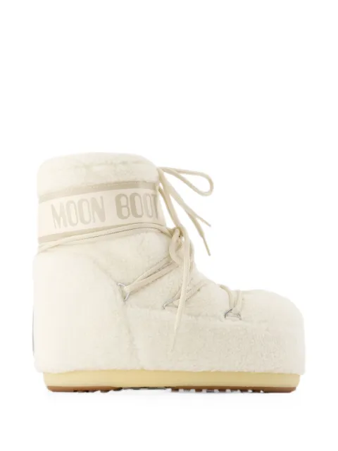 Moon Boot Icon Low shearling-effect boots