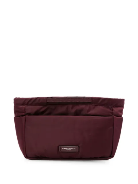 GIANNI CHIARINI logo-plaque clutch bag