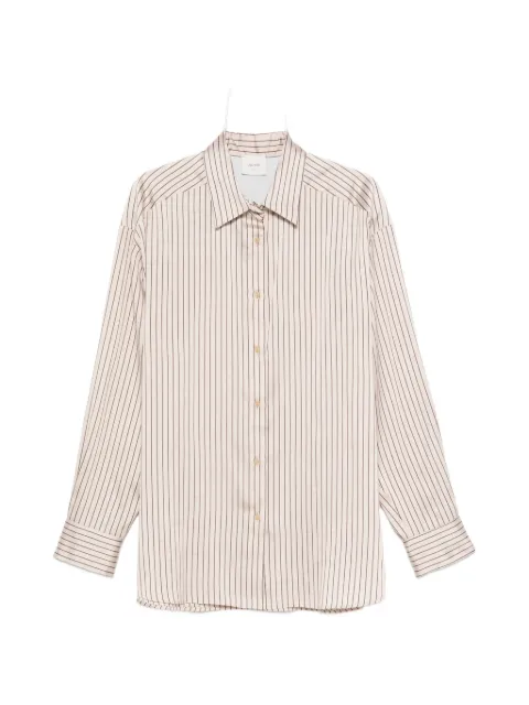 Alysi striped long-sleeve shirt