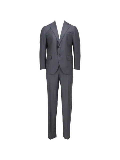 Isaia pinstripe-pattern tailored suit