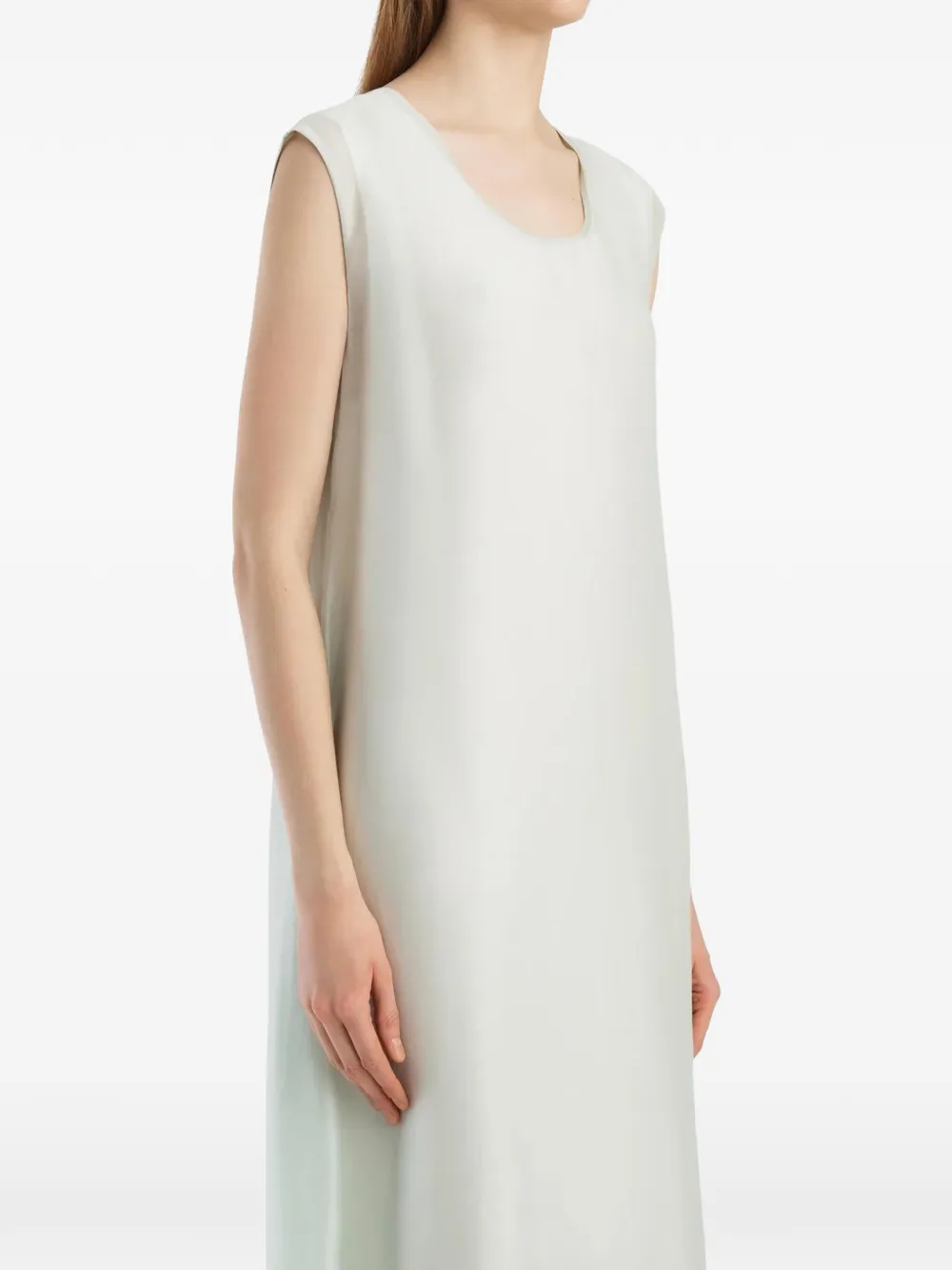 KHAITE Grier jurk Beige