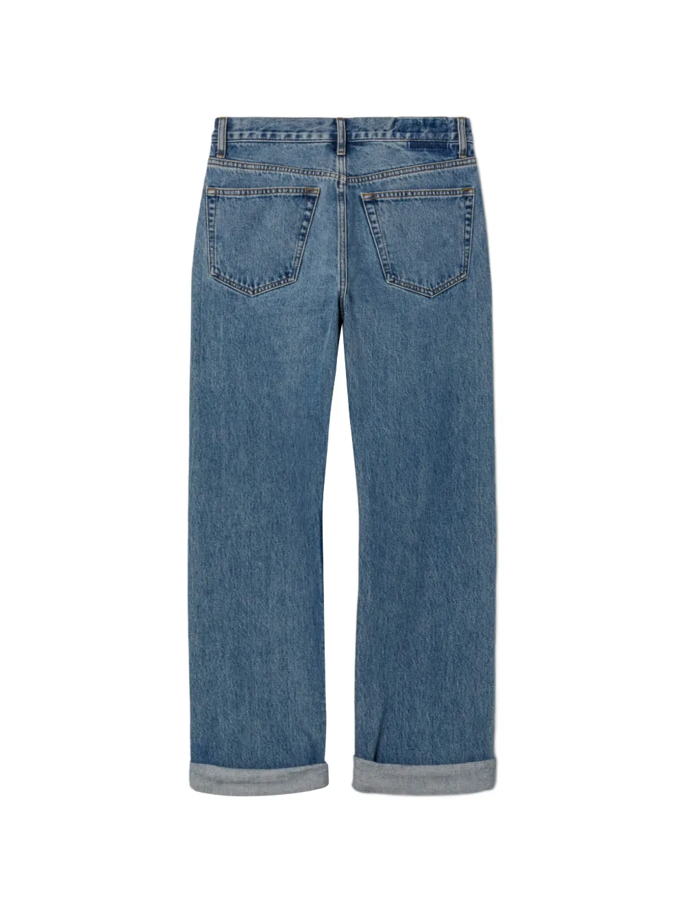 RE DONE Beau straight jeans Blauw