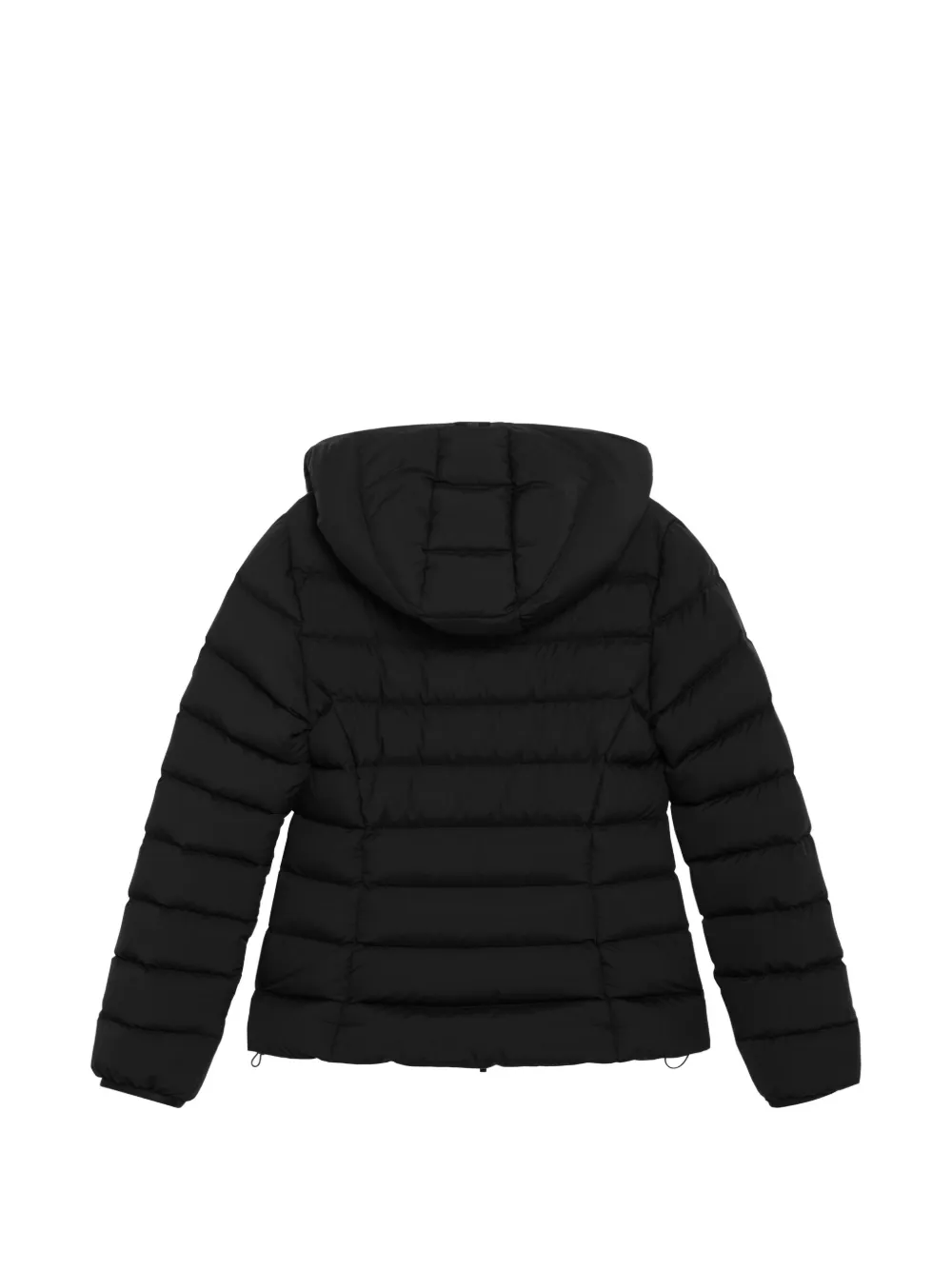 Moncler Herbes gewatteerde jack met capuchon Zwart