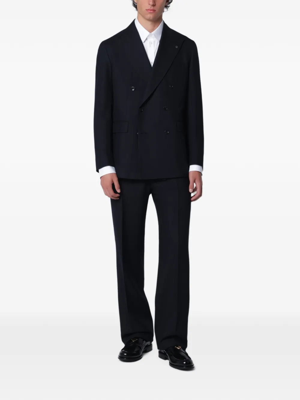 Tagliatore New York double-breasted suit - Blu