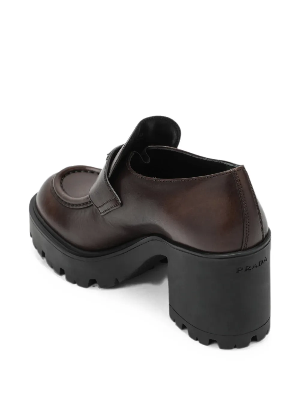 Prada leather loafers Bruin
