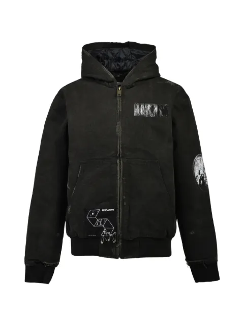 Enfants Riches Déprimés War Started patch-detail jacket
