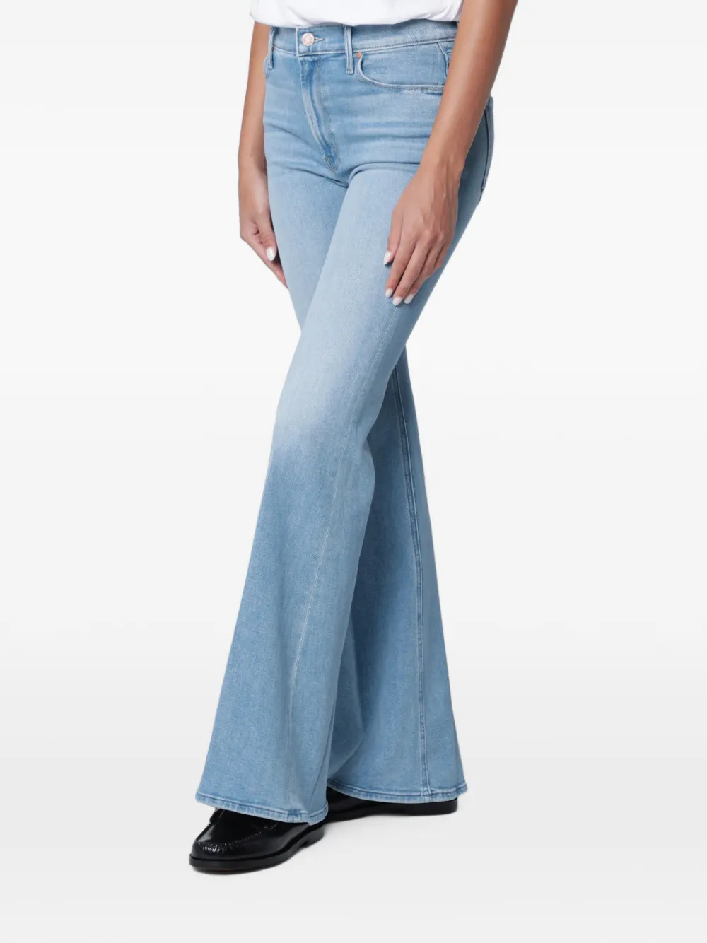 MOTHER The Doozy flared jeans Blauw