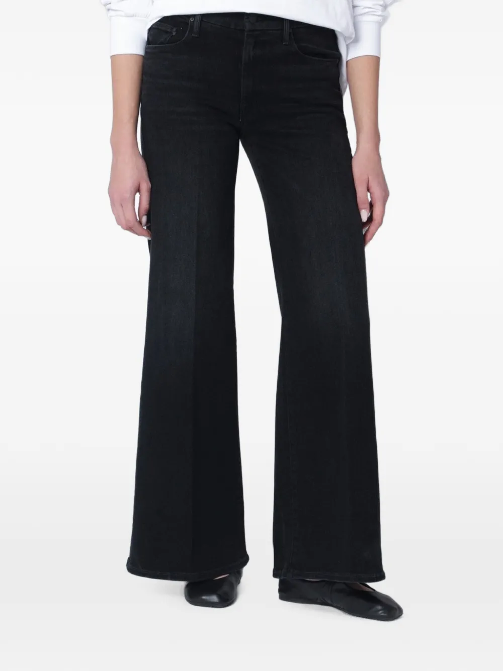 MOTHER The Roller Sneak jeans - Schwarz
