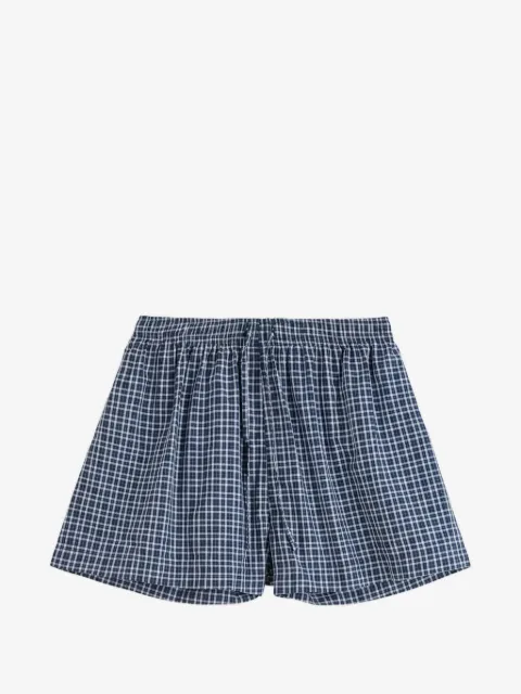 TEKLA check-print organic-cotton pajamas