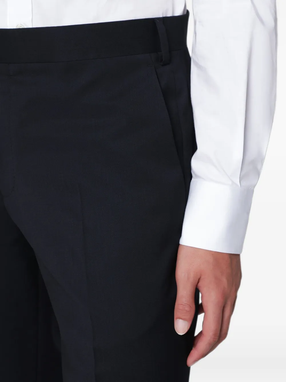 Lardini Geplooide pantalon Blauw