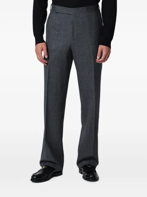 Lardini straight-leg wool trousers