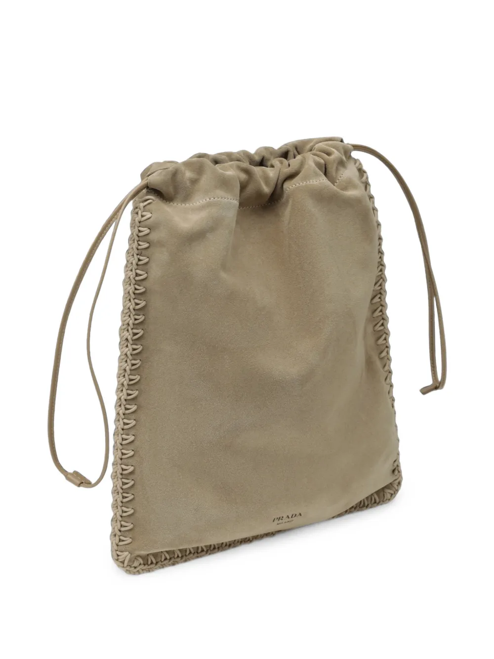 Prada Wish suède buidel Beige