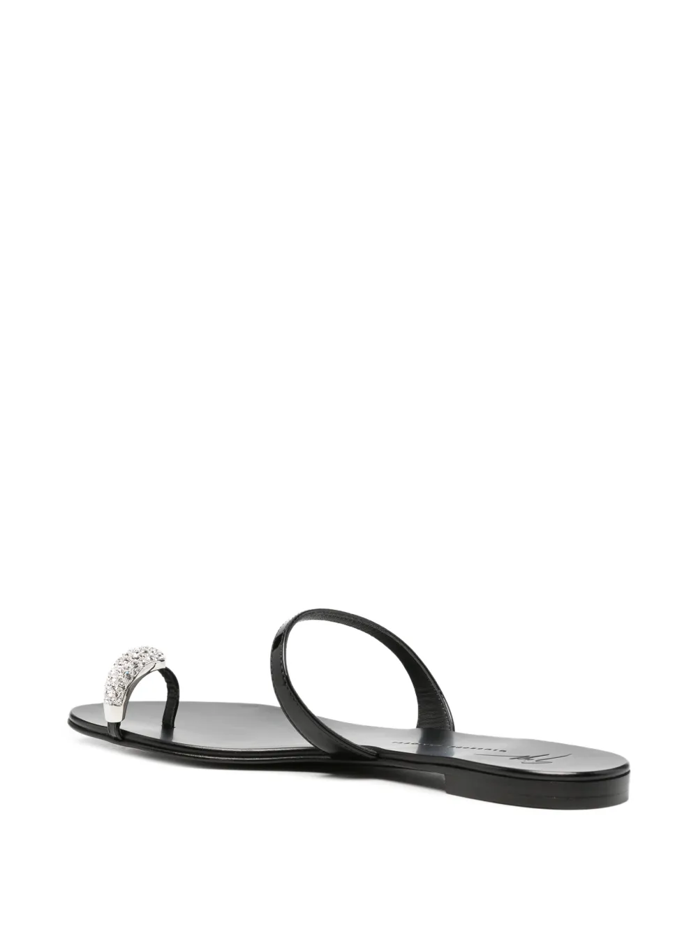 Giuseppe Zanotti crystal-embellished sandals Zwart