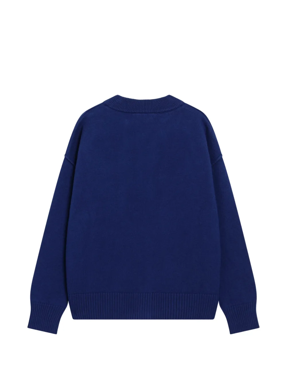 AMI Paris Vest met V-hals Blauw