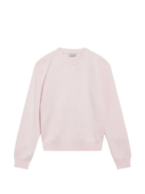 Golden Goose Kids unisex ribbed sweater for kids with logo on the back