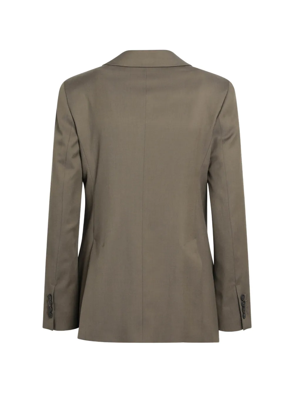 Max Mara double-breasted peaked-lapel blazer Bruin