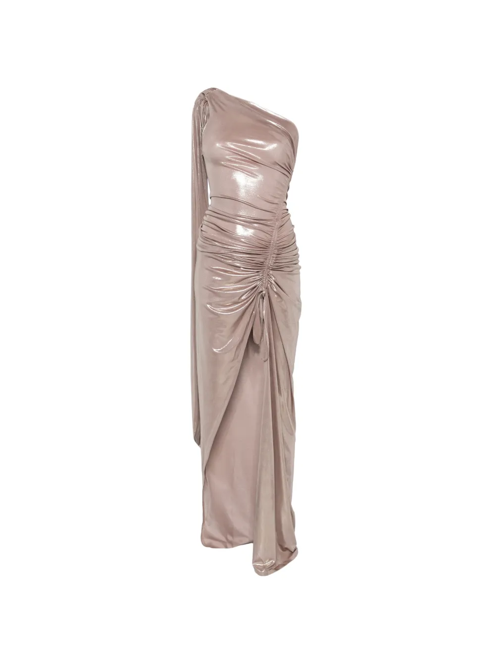 Atu Body Couture one-shoulder ruched maxi dress