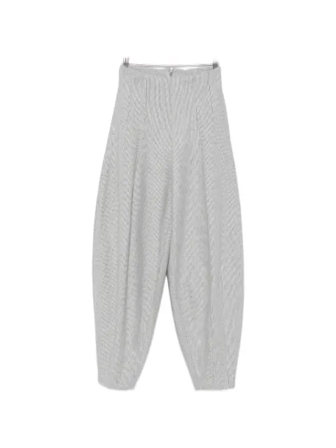 Liviana Conti houndstooth-pattern trousers