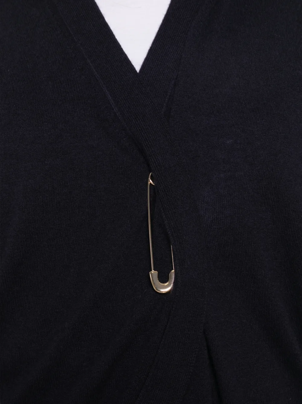 Liviana Conti Vest met veiligheidsspeld Blauw