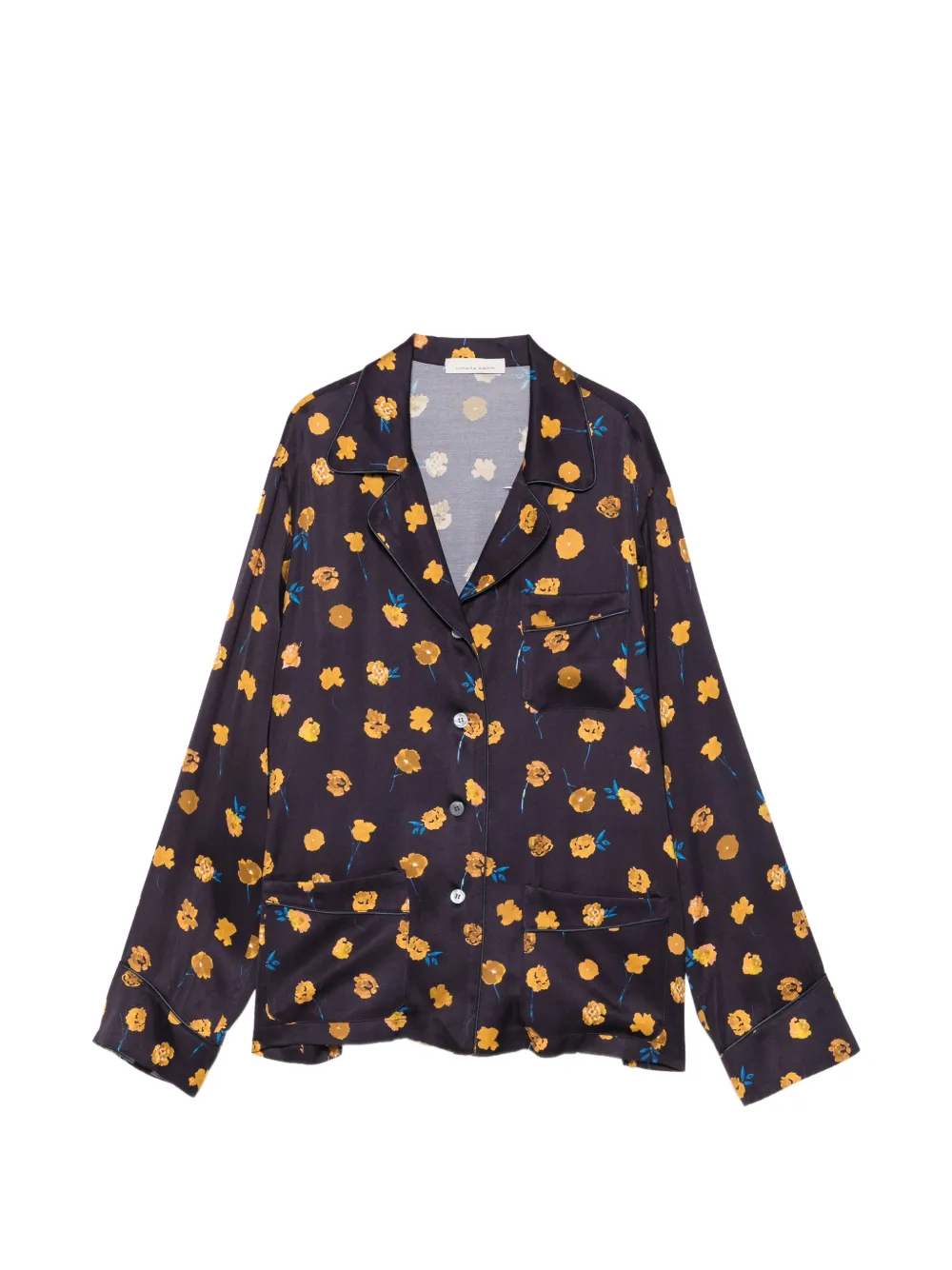Liviana Conti floral-print pajama-style shirt