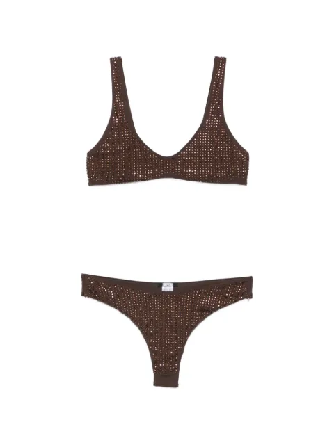 VENUJA crystal-embellished bikini