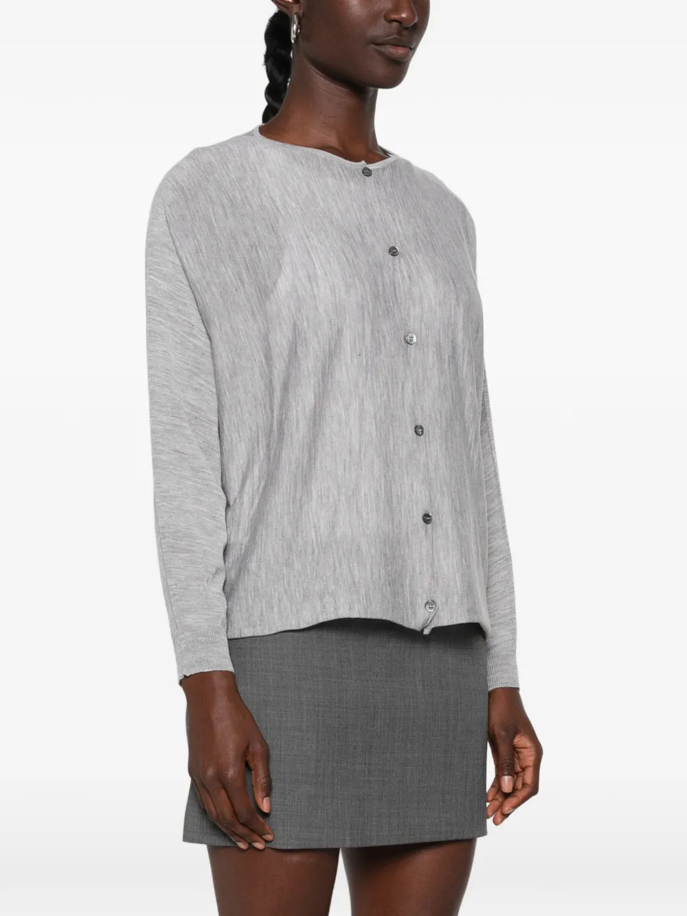 Liviana Conti Button-up vest Grijs