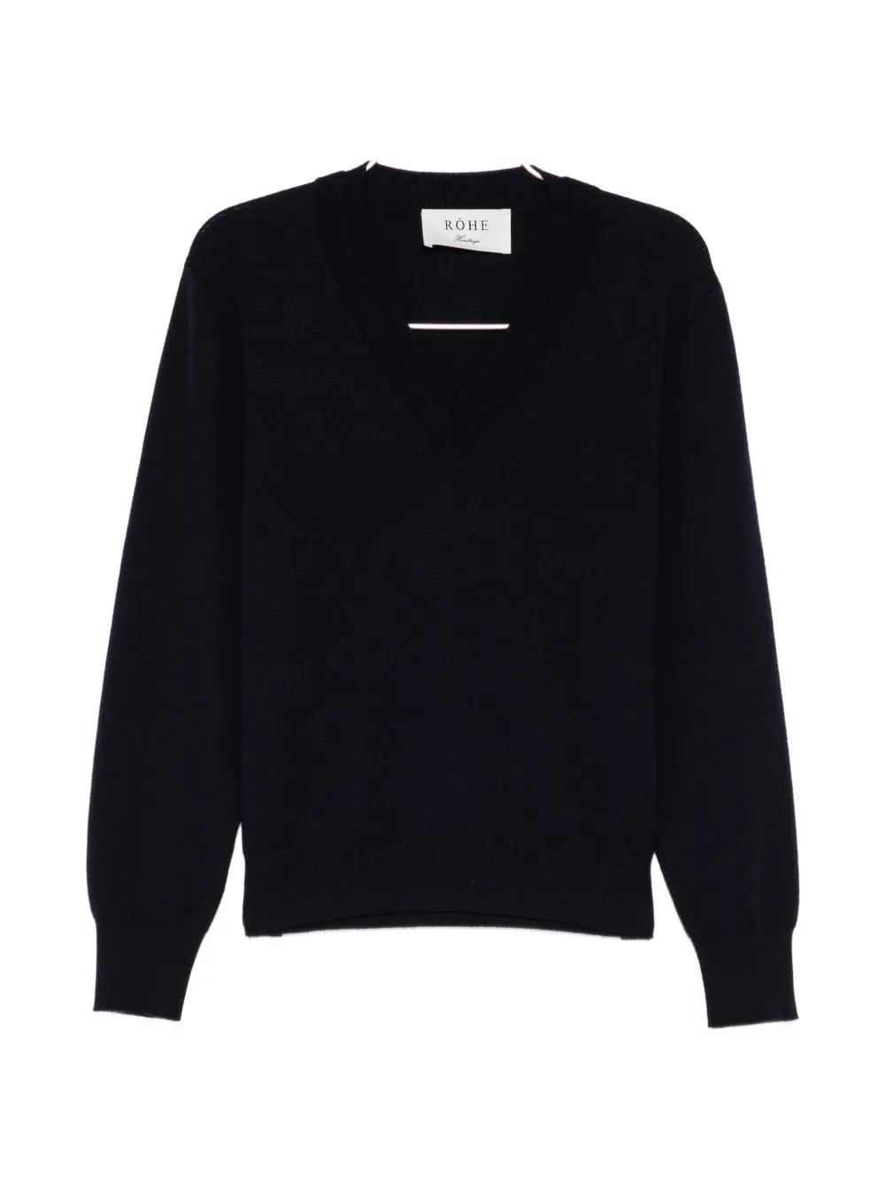 Róhe ribbed-knit jumper - Blau