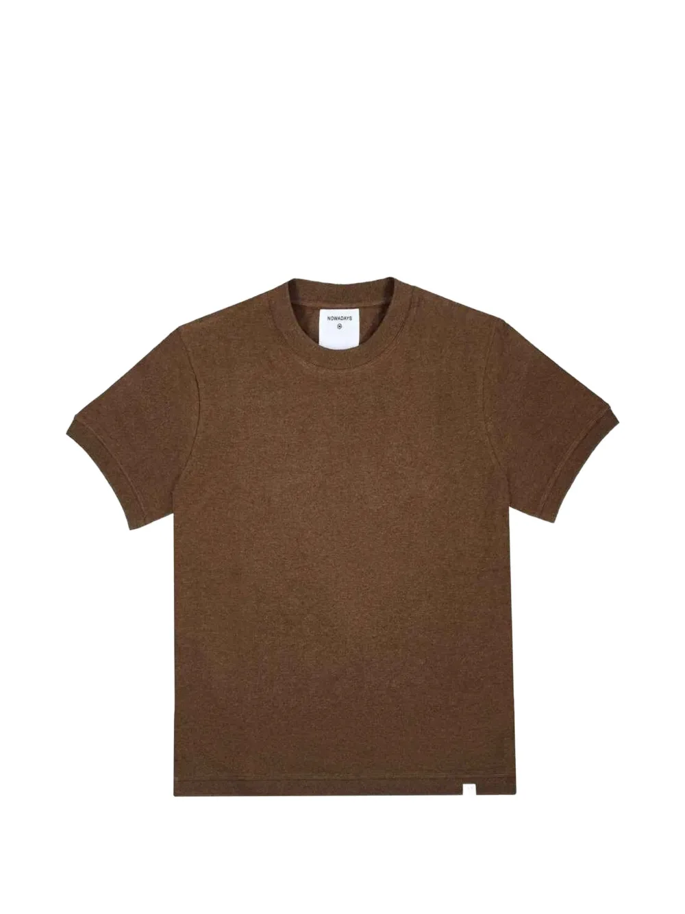 NOWADAYS mélange T-shirt - Marron NOWADAYS mélange T-shirt - Marron