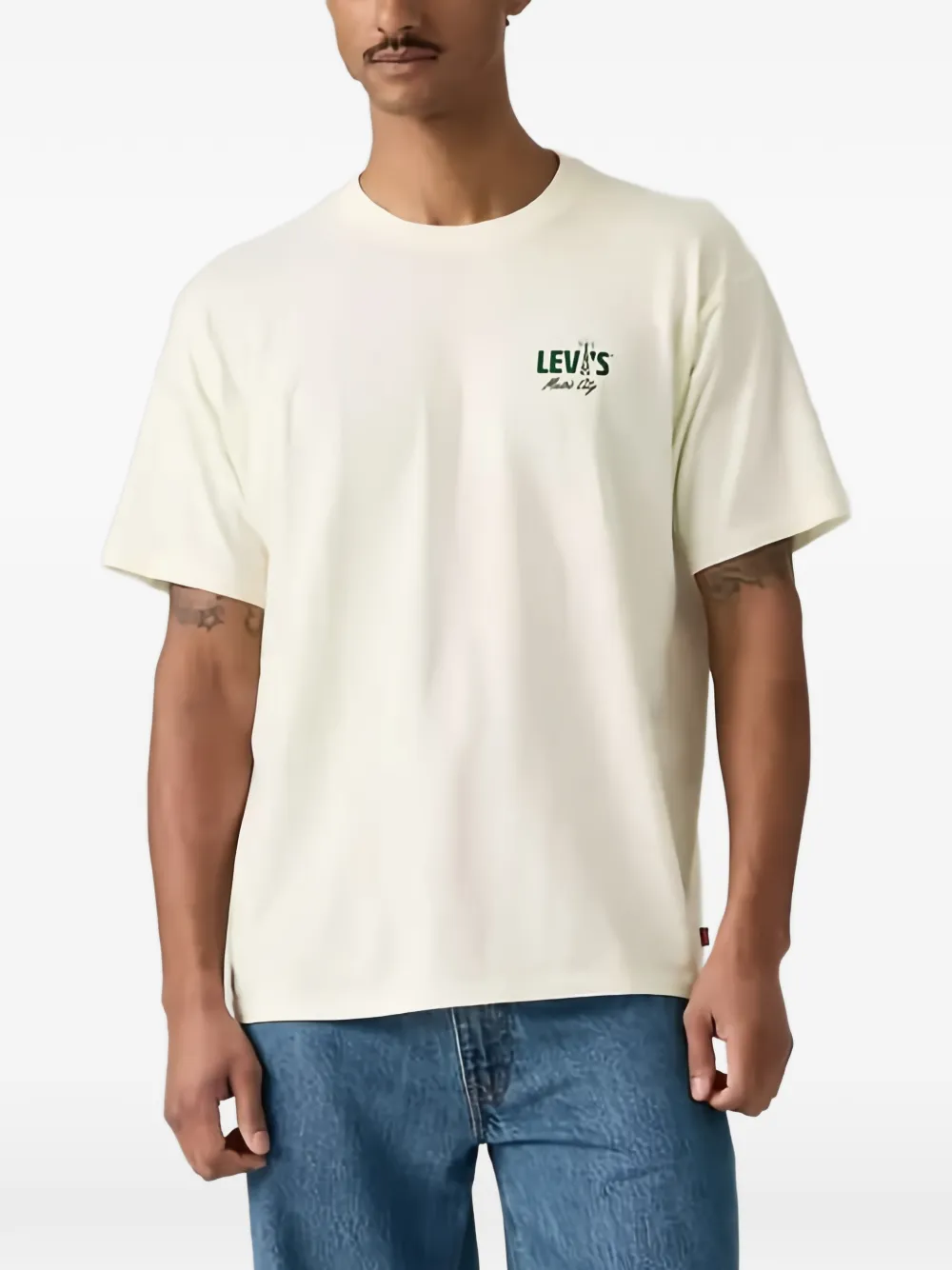 Levi's graphic-print T-shirt Beige
