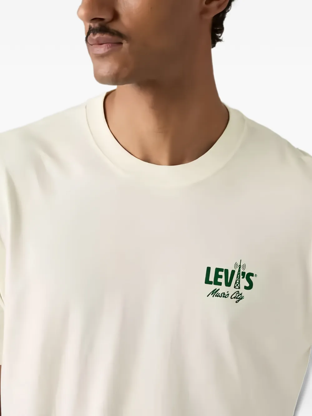 Levi's graphic-print T-shirt Beige