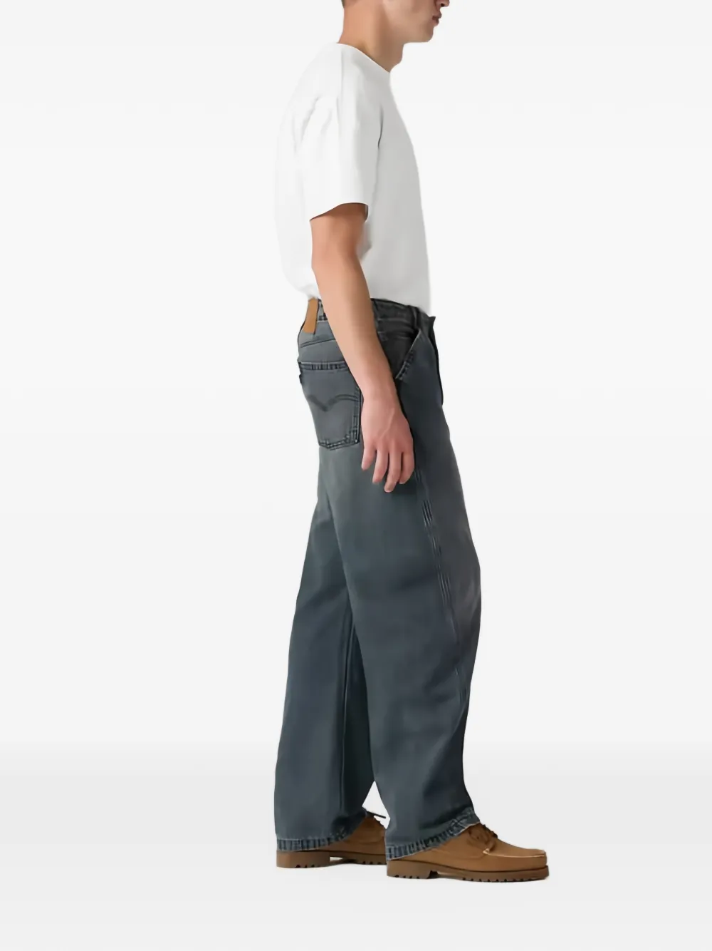Levi's baggy-barrel trousers Blauw
