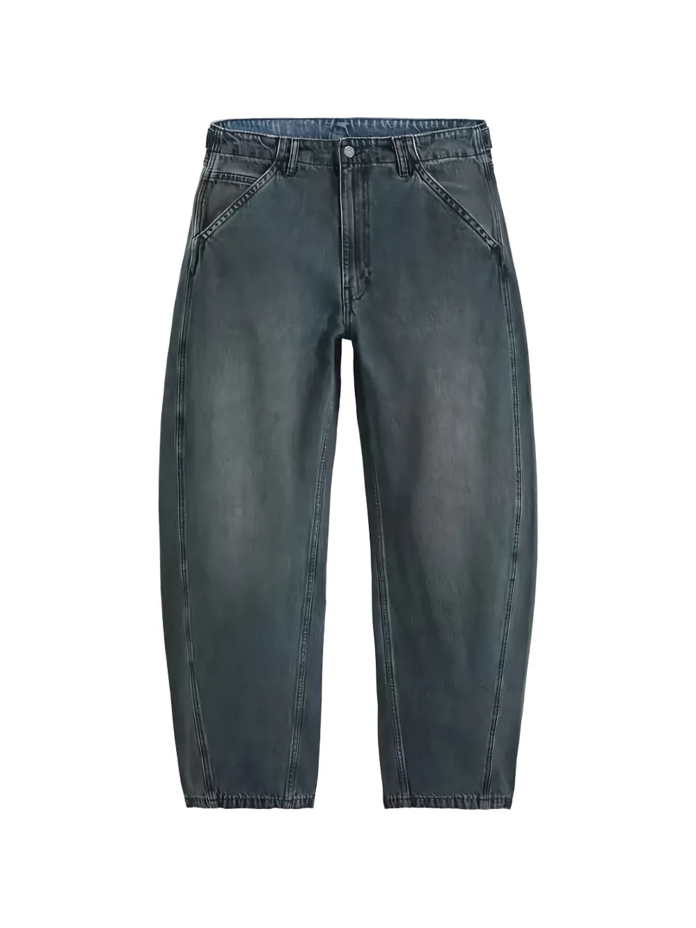 Levi's 721 high-waist skinny jeans Zwart
