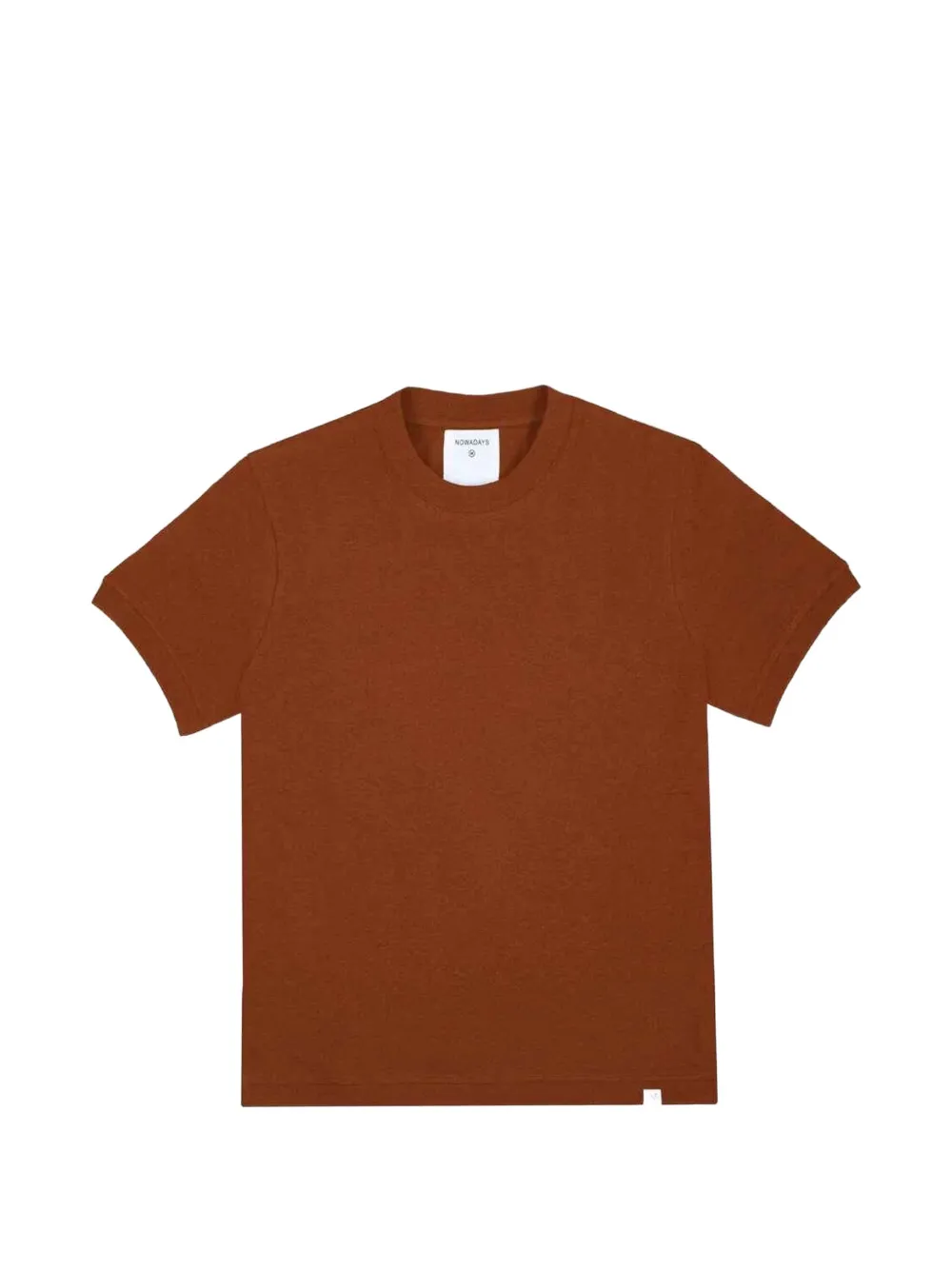 NOWADAYS mélange T-shirt - Marron NOWADAYS mélange T-shirt - Marron