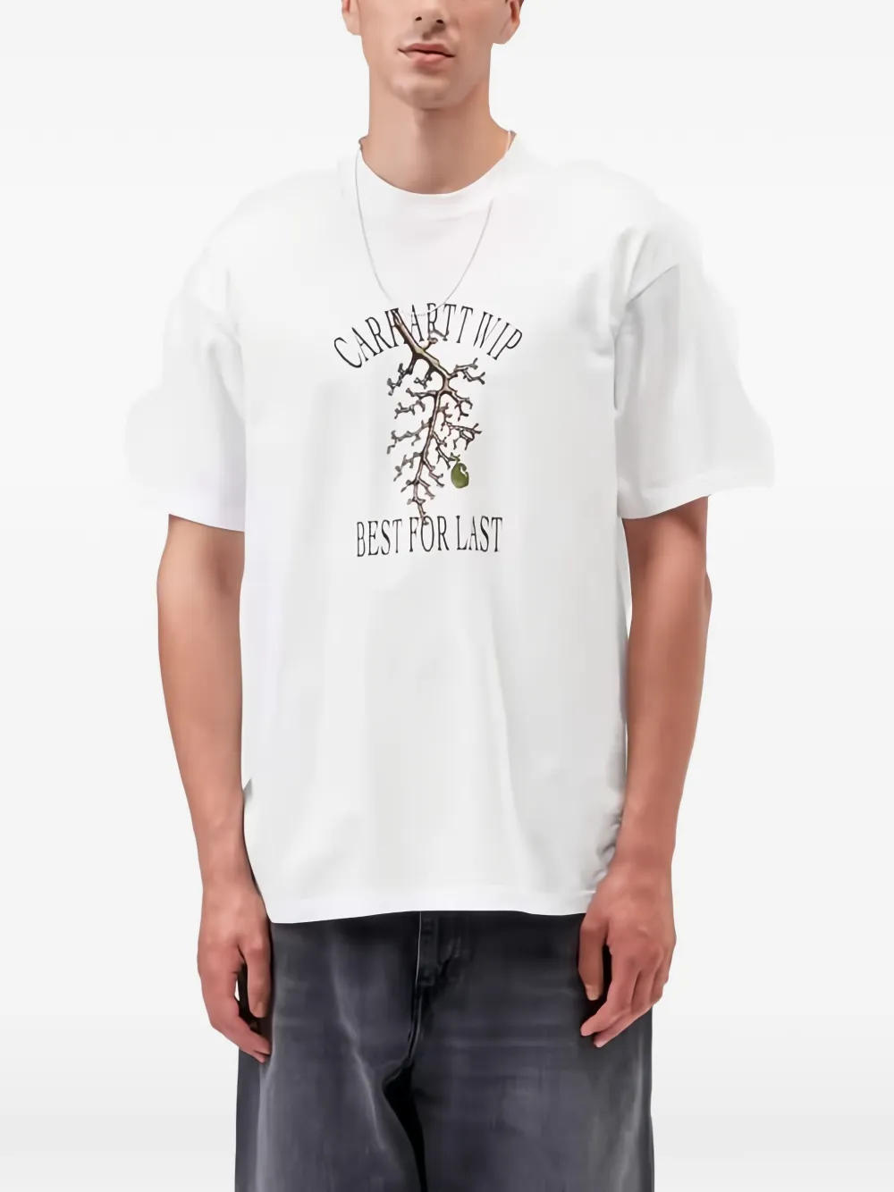 Carhartt WIP s s Restraint T-shirt Wit