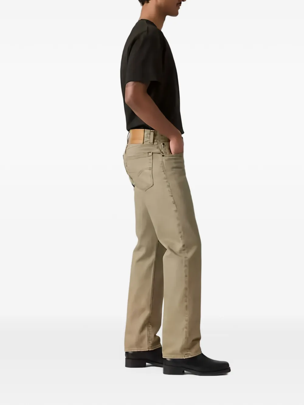 Levi's 555 Relaxed Straight jeans Groen