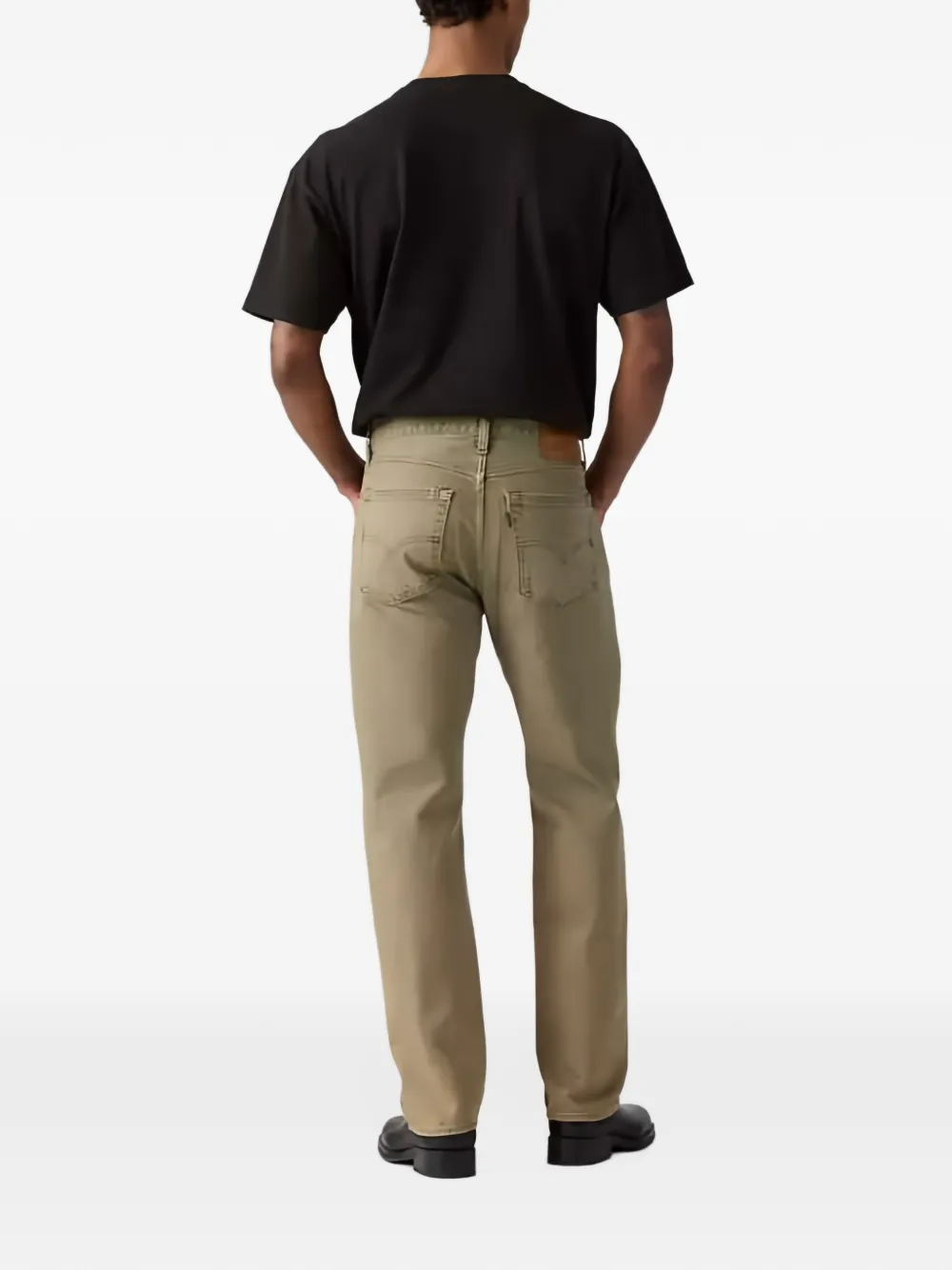 Levi's 555 Relaxed Straight jeans Groen