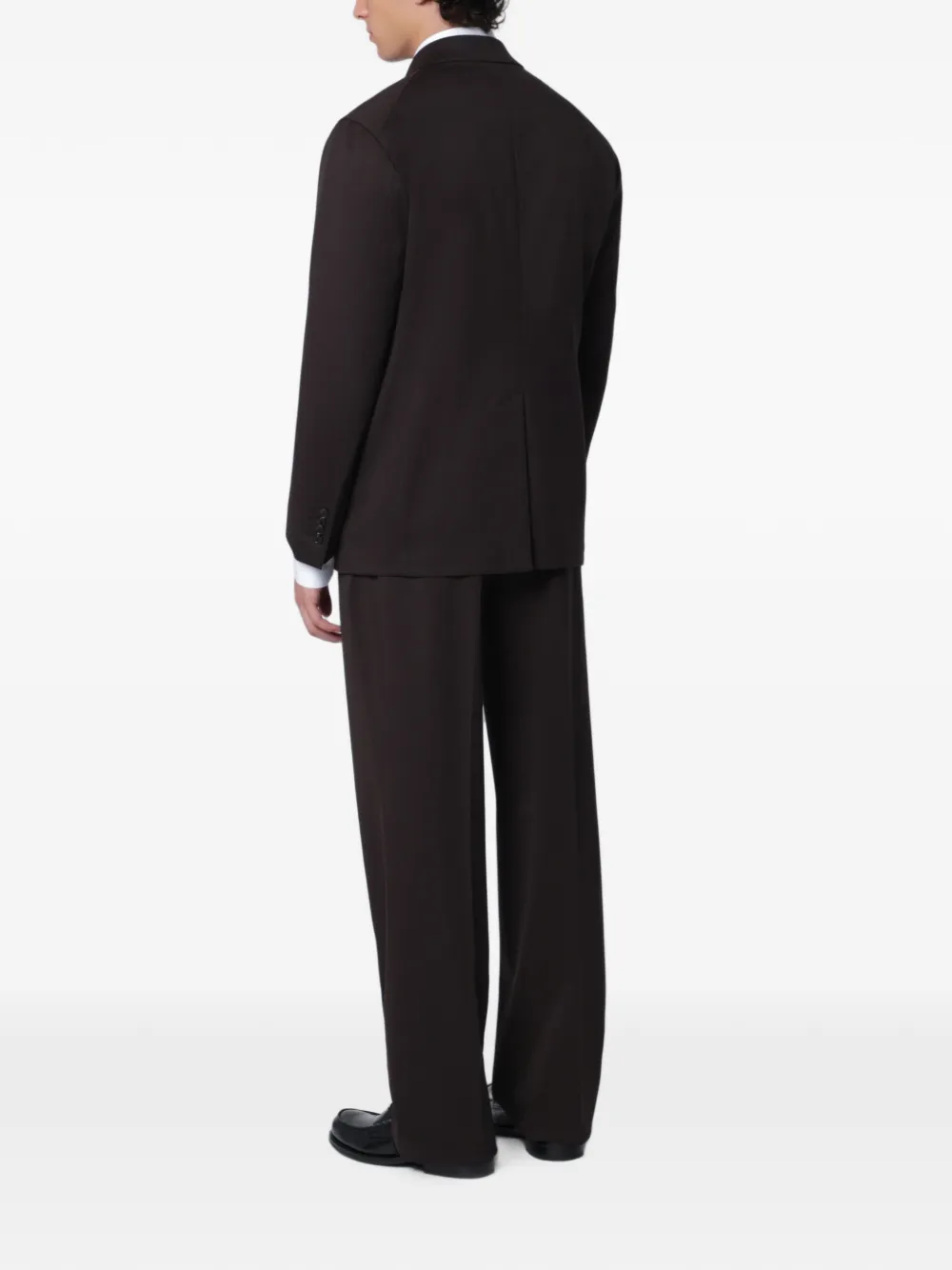 Tagliatore Newyork double-breasted suit Bruin