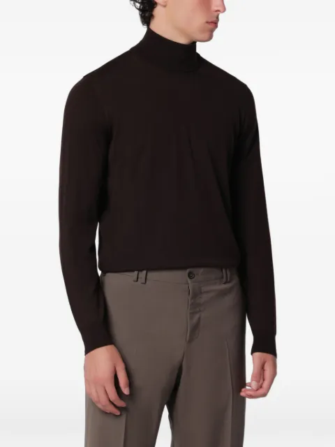 Drumohr fine-knit roll-neck sweater