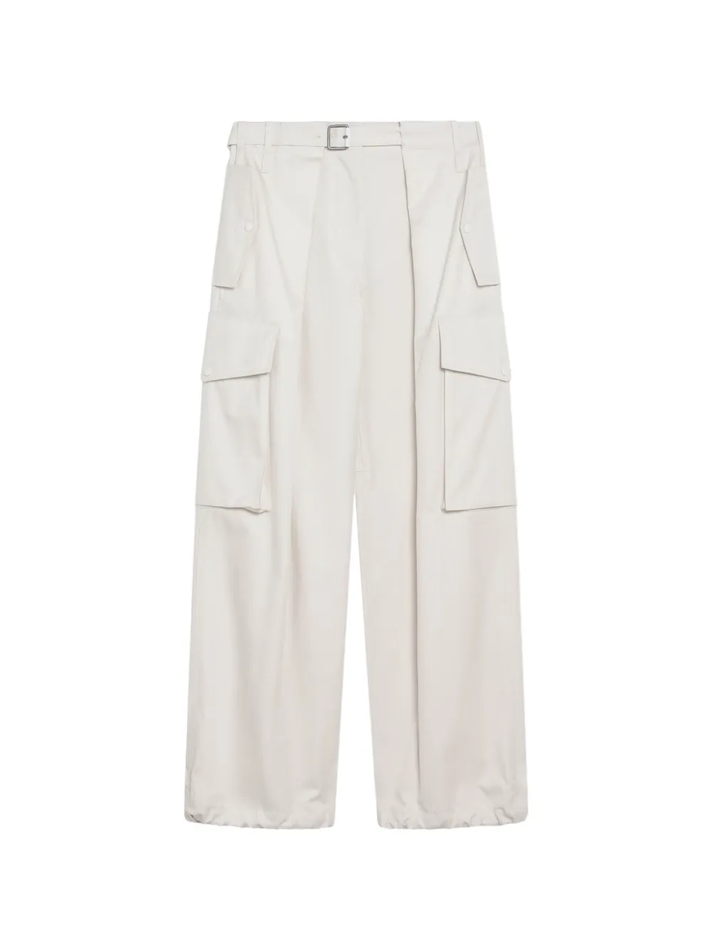 LOEWE cargo trousers in cotton and silk - Toni neutri